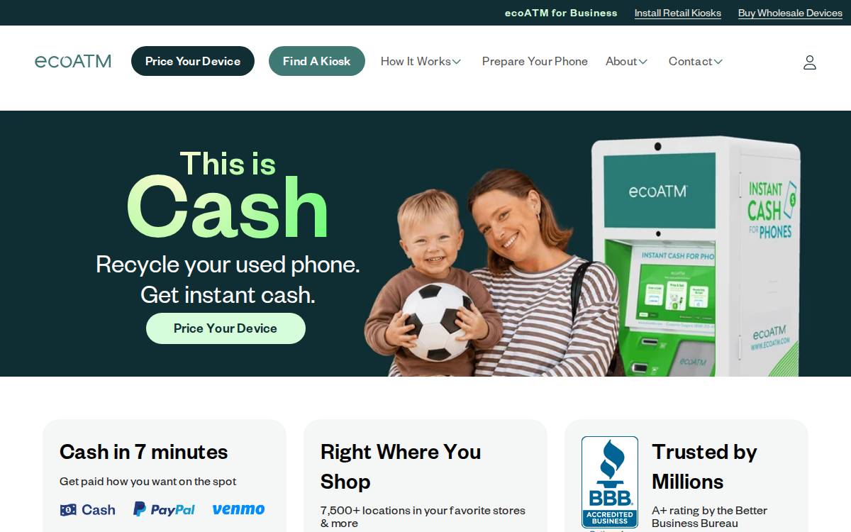 ecoATM website preview