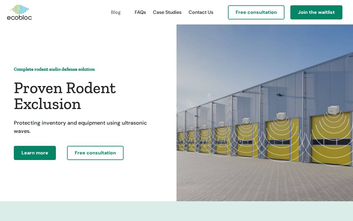 EcoBloc website preview