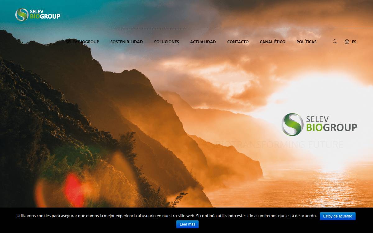 ECOCENTRAL website preview