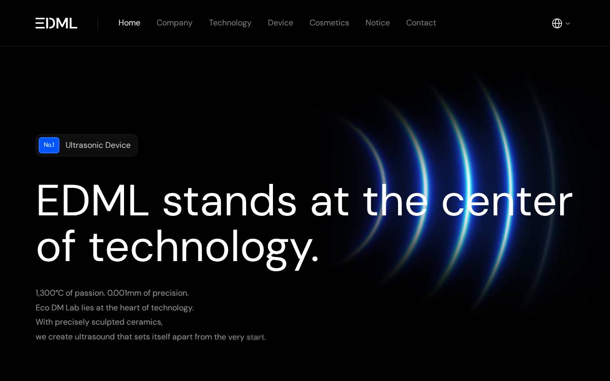 Ecodmlab website preview