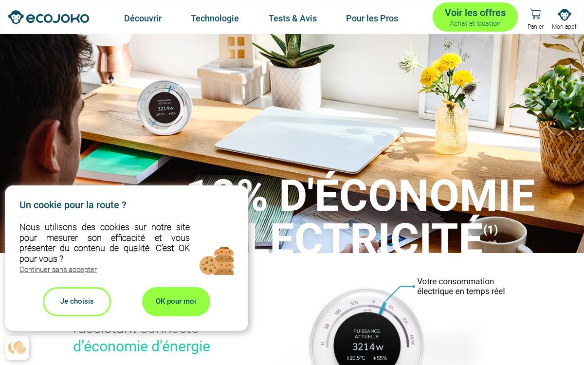 Ecojoko website preview