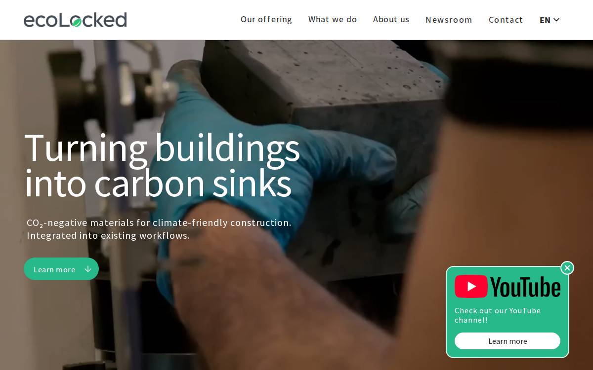 Eco-Locked website preview