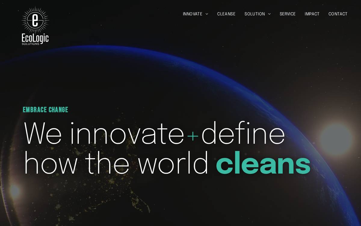 Ecologic Solutions website preview