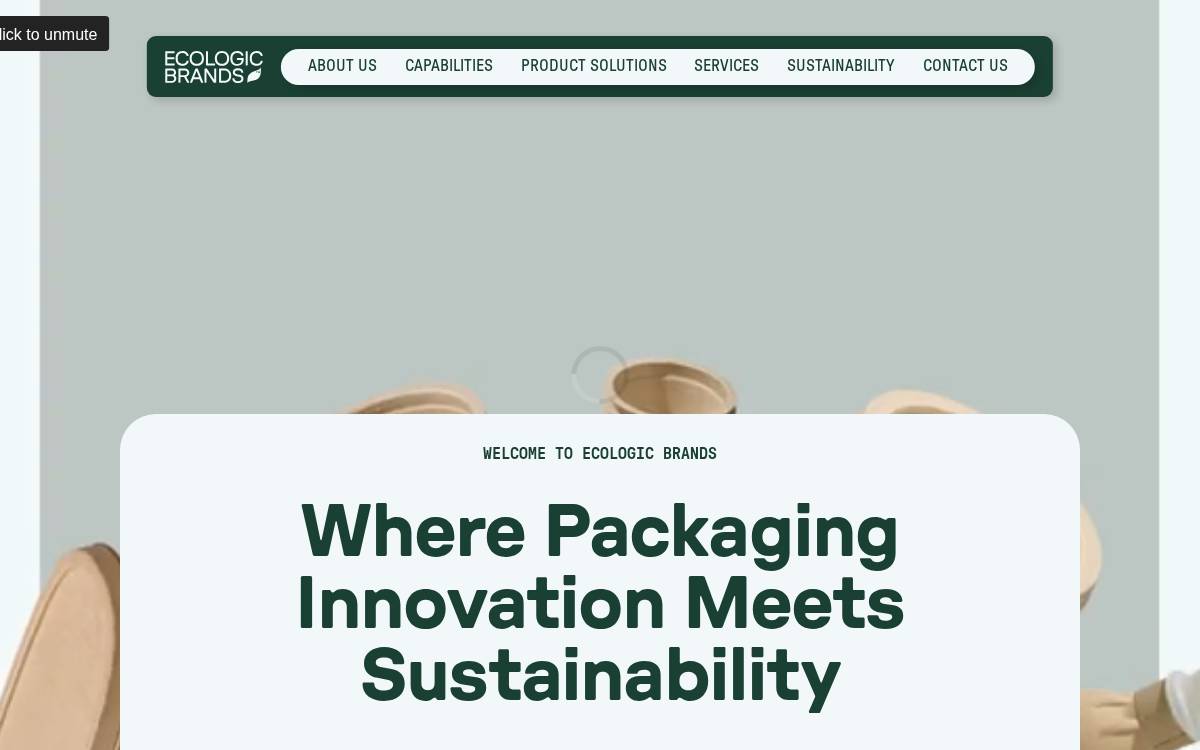 Eco.Logic Brands website preview