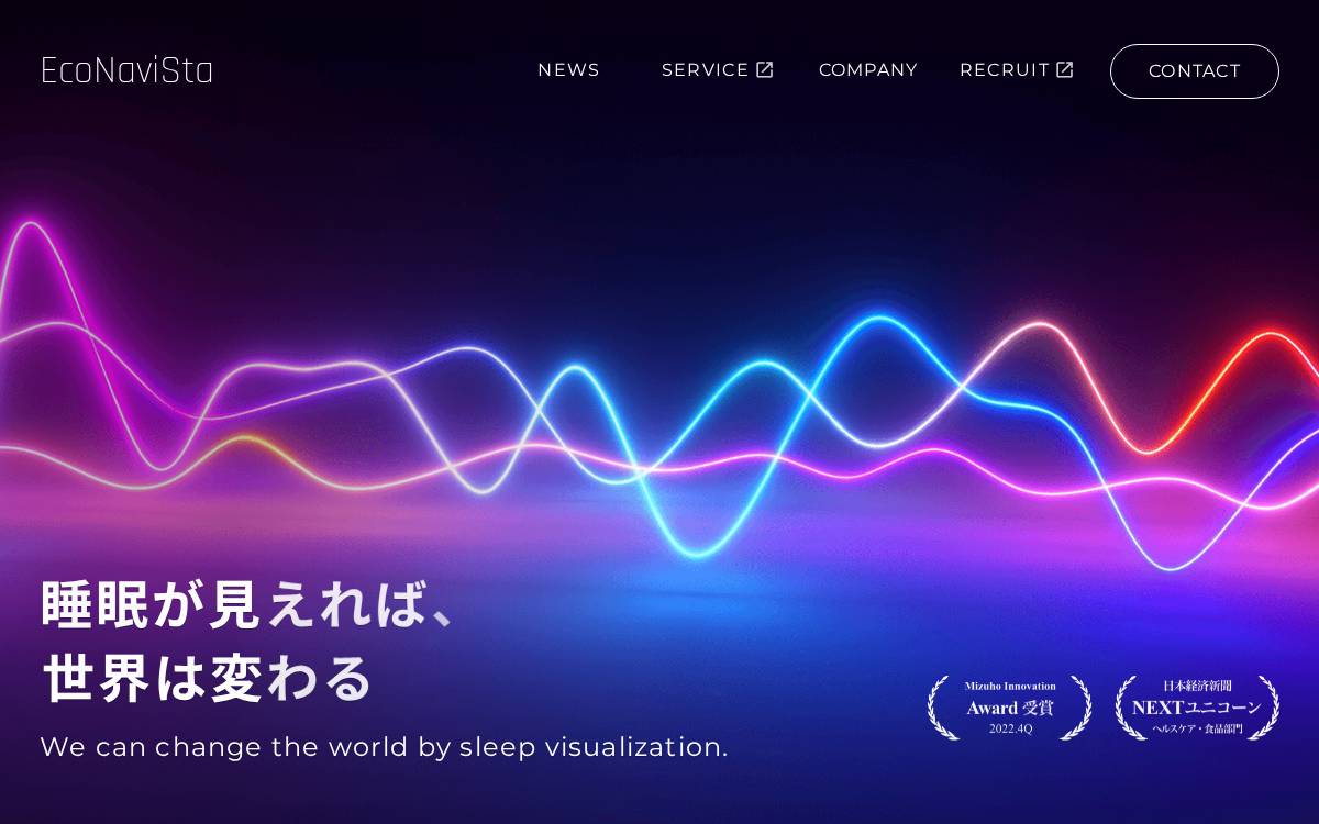 Econavista website preview