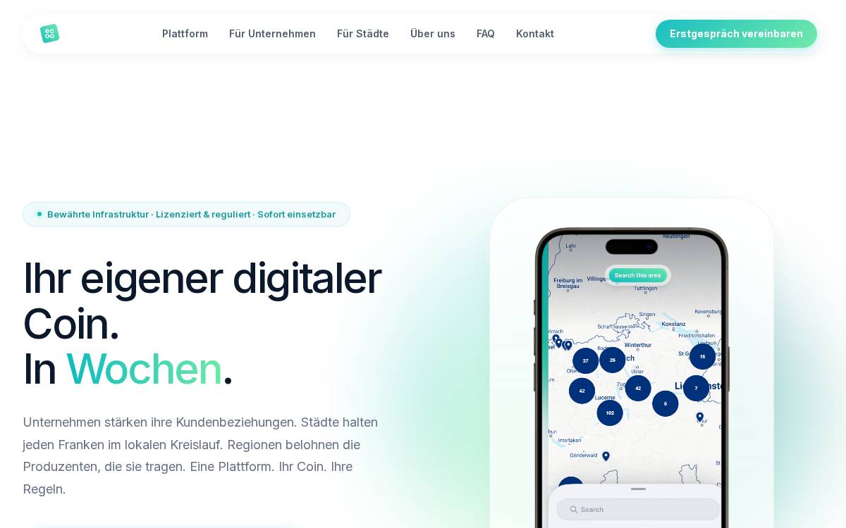 Ecoo website preview