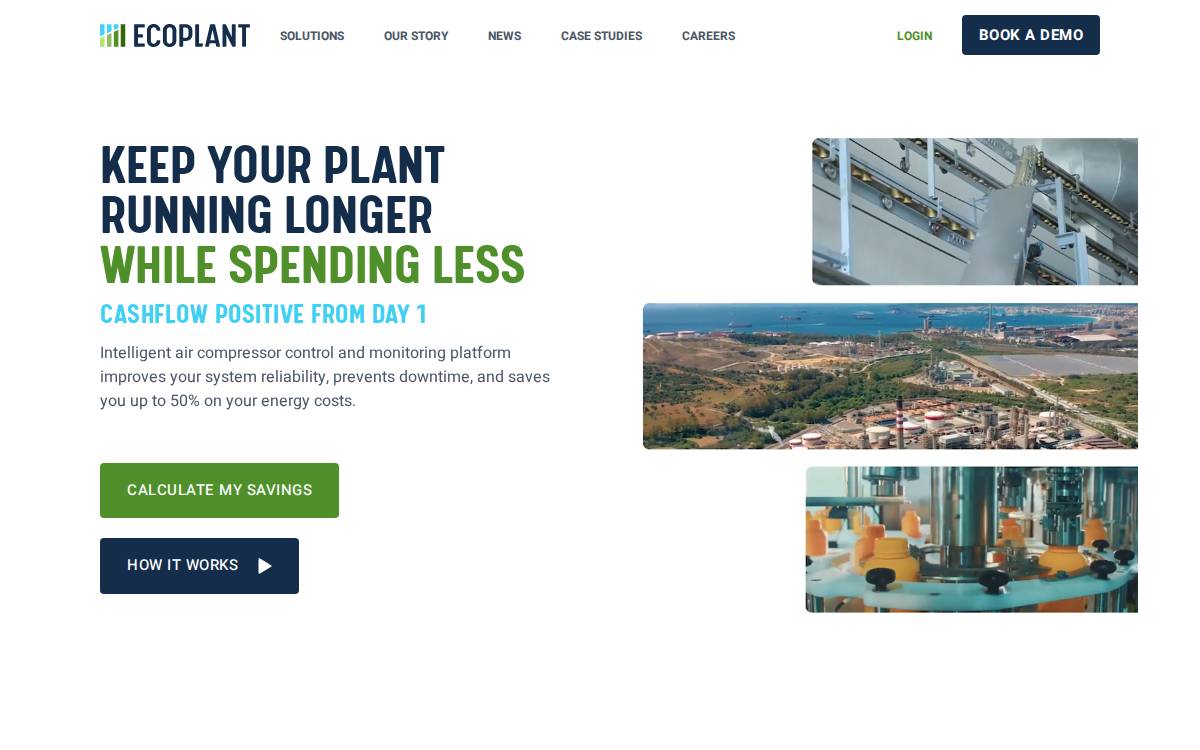 EcoPlant website preview