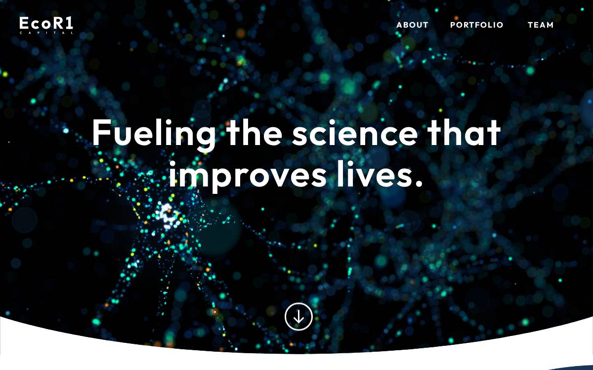 Ecor1Cap website preview