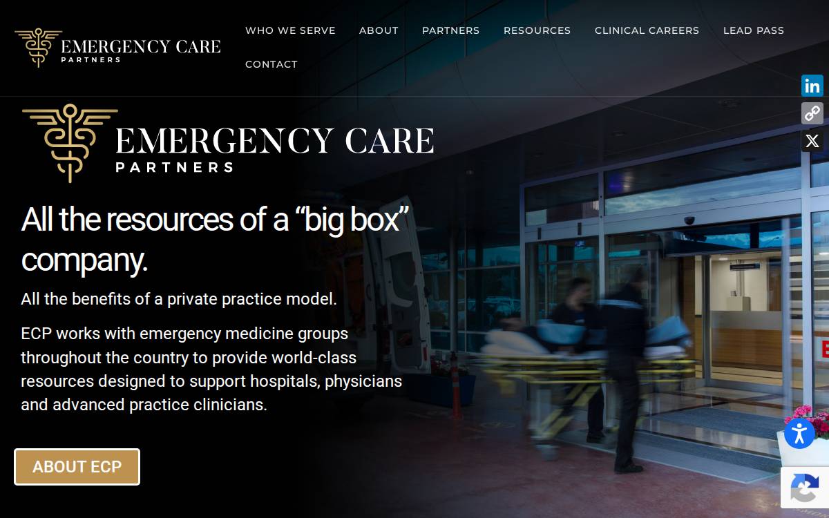 Ecp website preview
