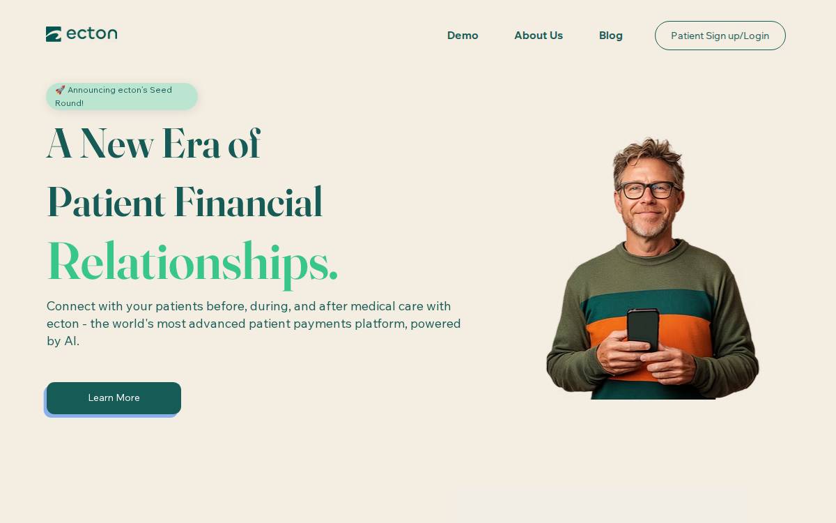 ecton website preview