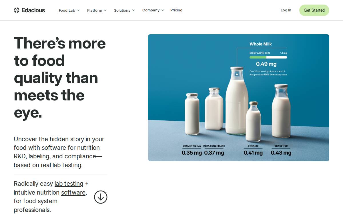 Edacious, PBC website preview