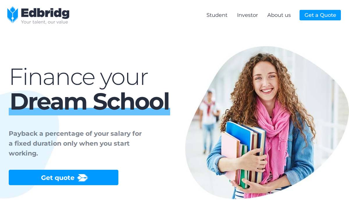 Edbridg website preview