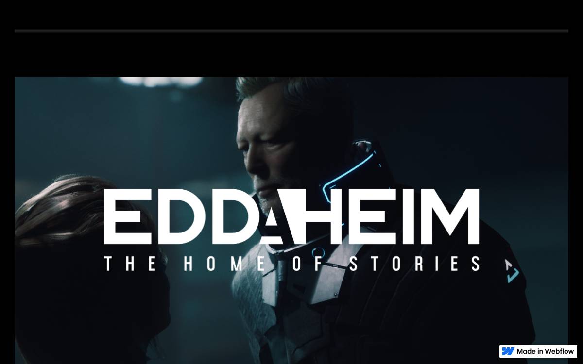 Eddaheim website preview