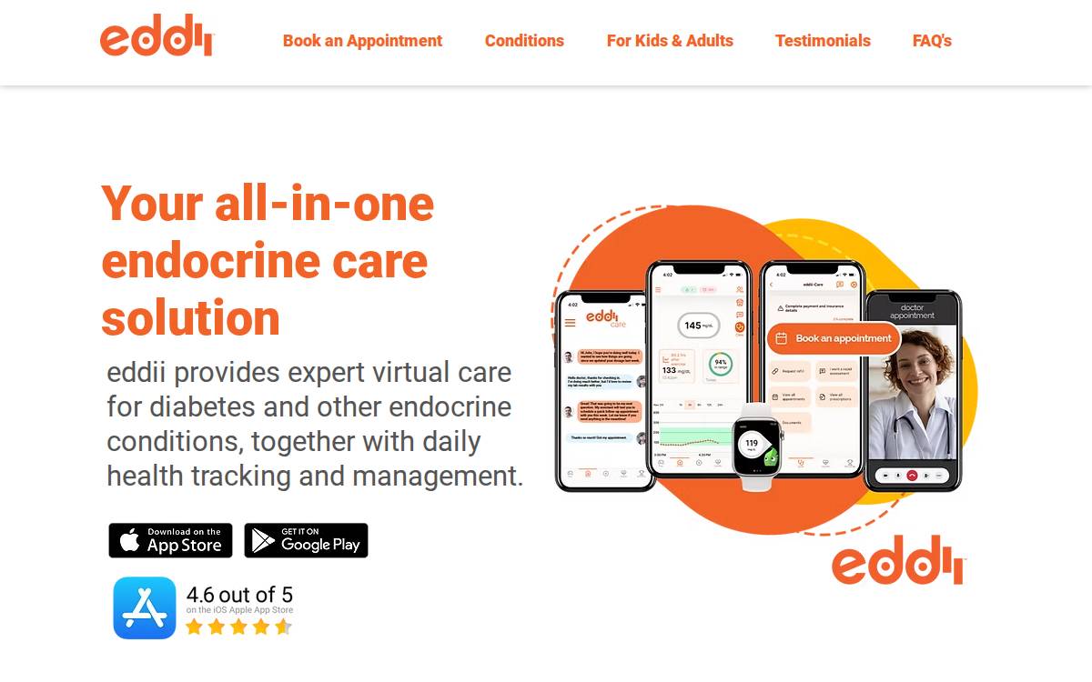 Eddiihealth website preview