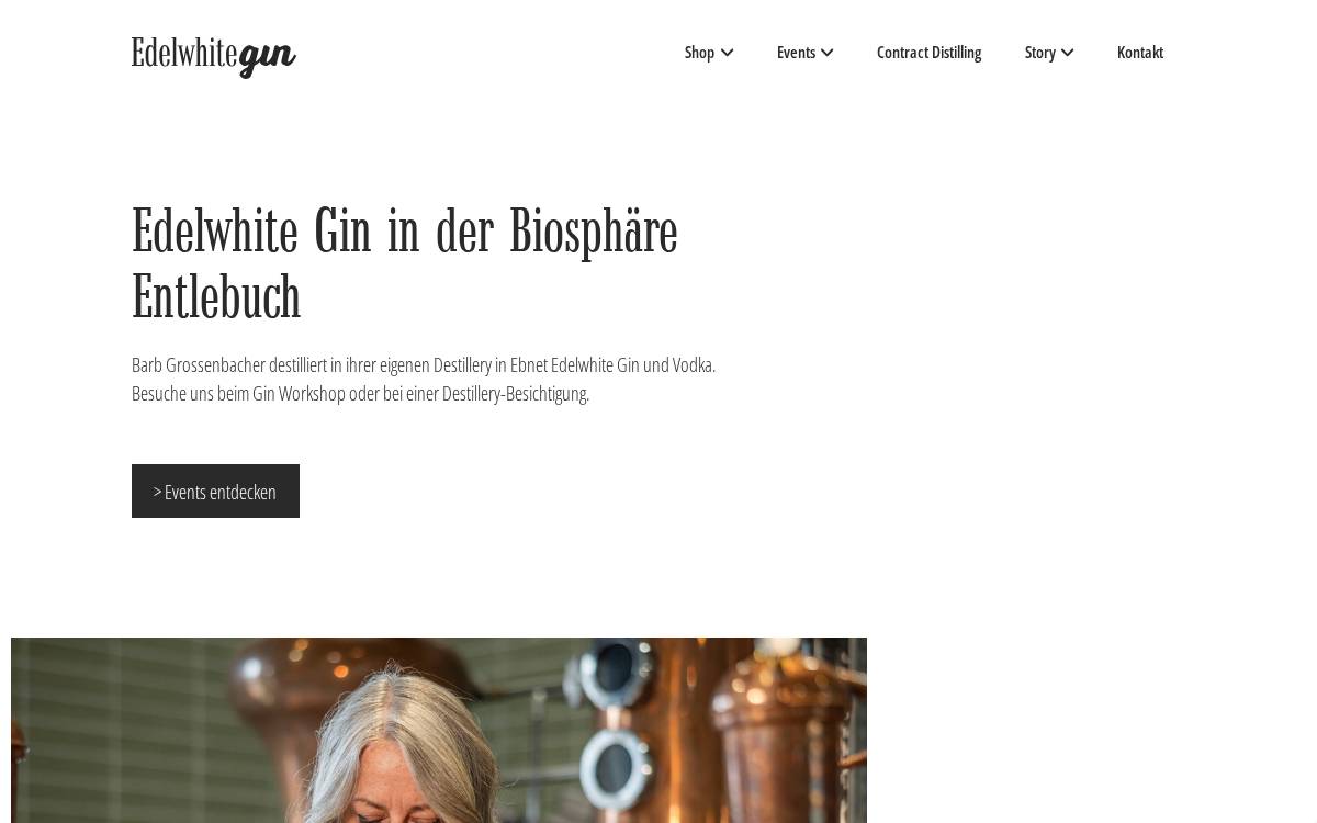 Edelwhitegin website preview