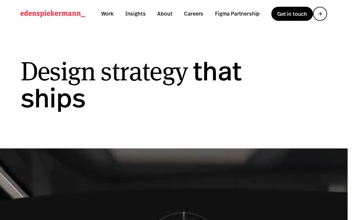 Edenspiekermann website preview