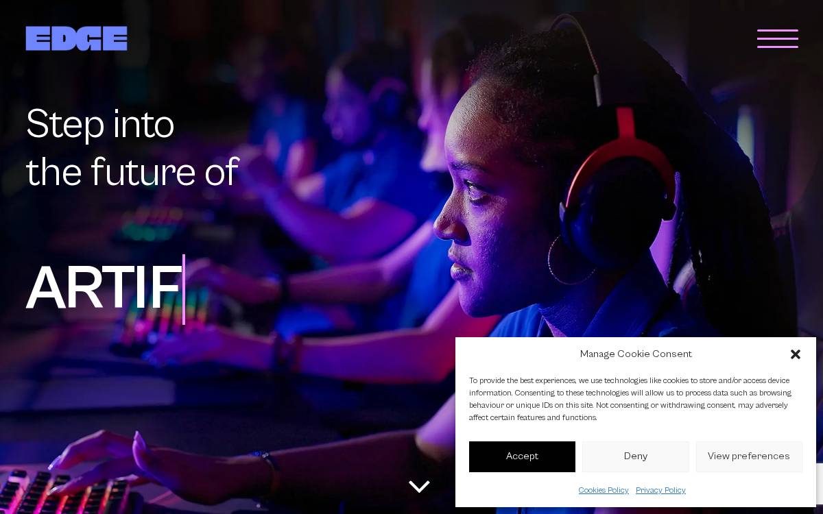 Edge Investments website preview