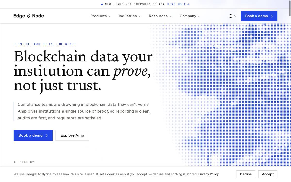 Edge & Node website preview
