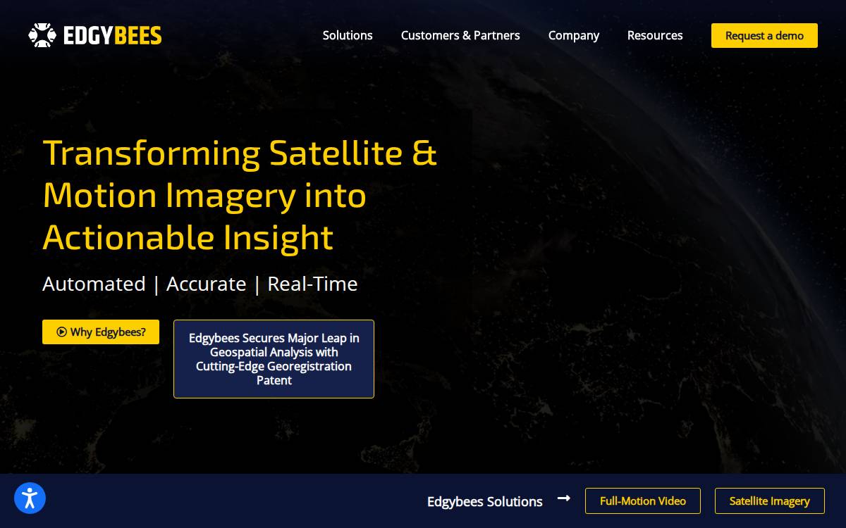 Edgybees website preview