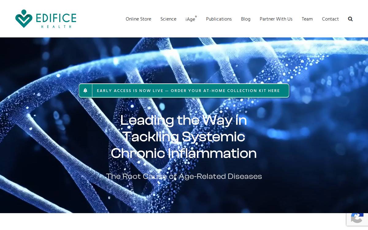 Edifice Health website preview