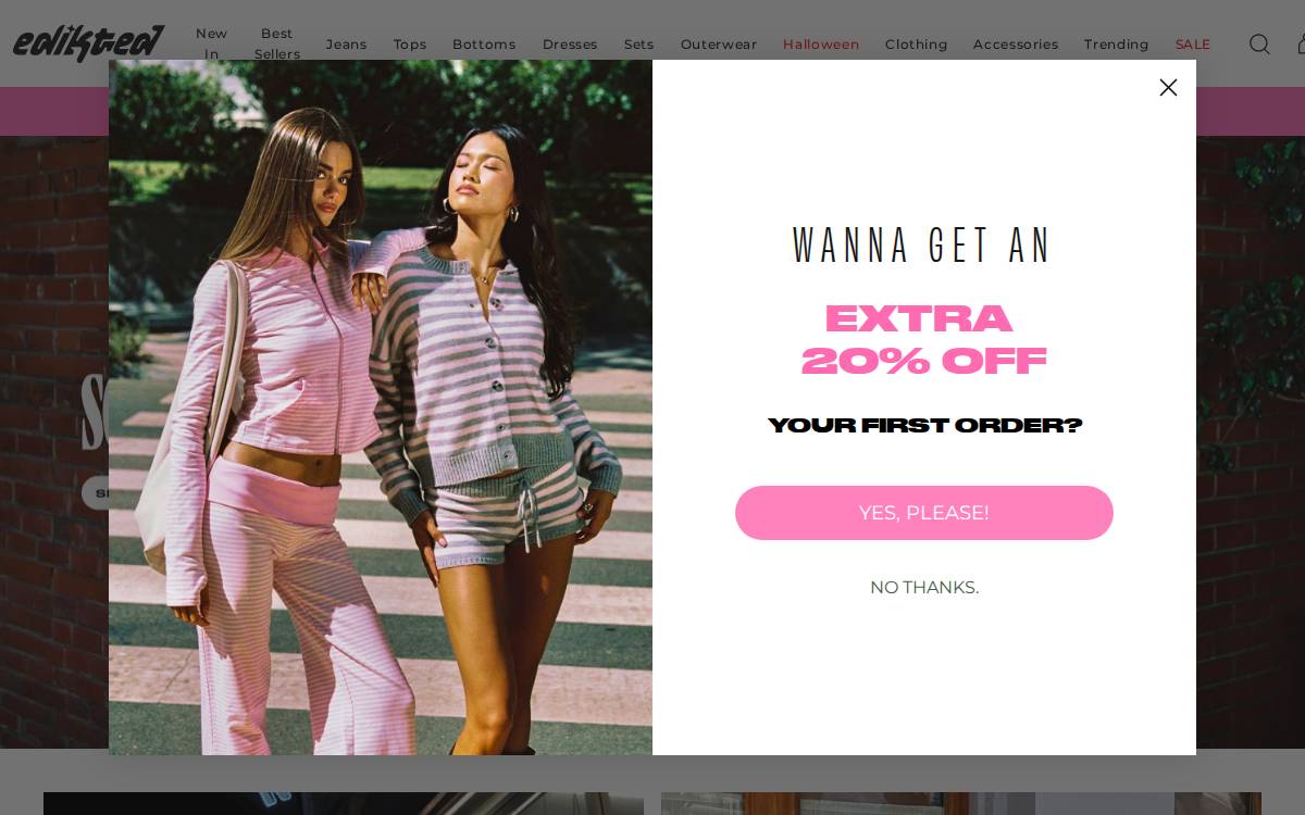 Edikted website preview