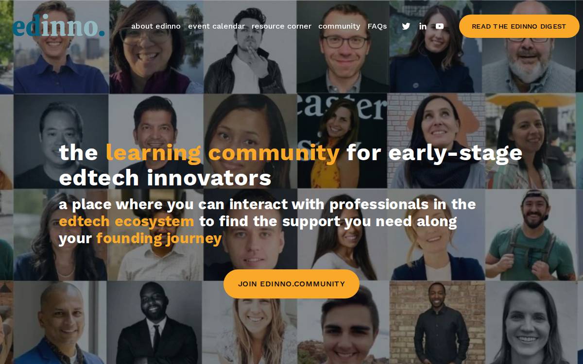 Edinno website preview