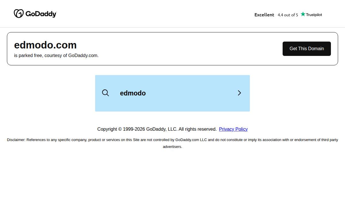 Edmodo website preview