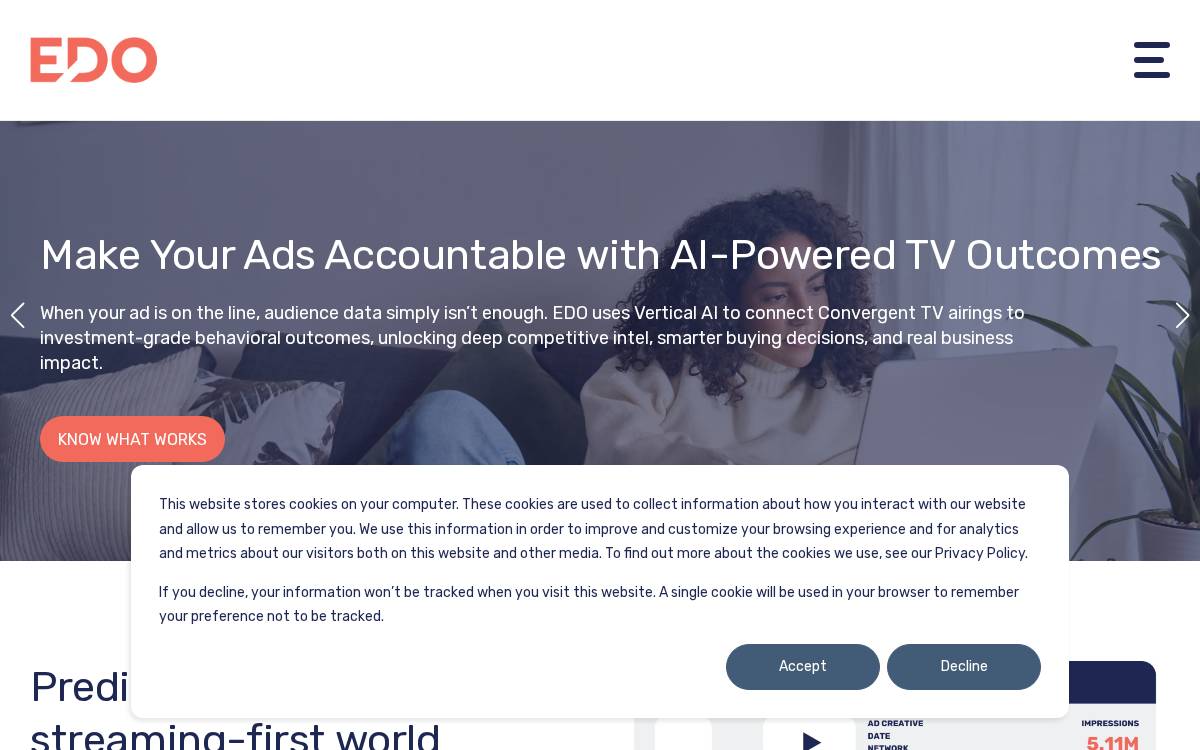 Edo website preview