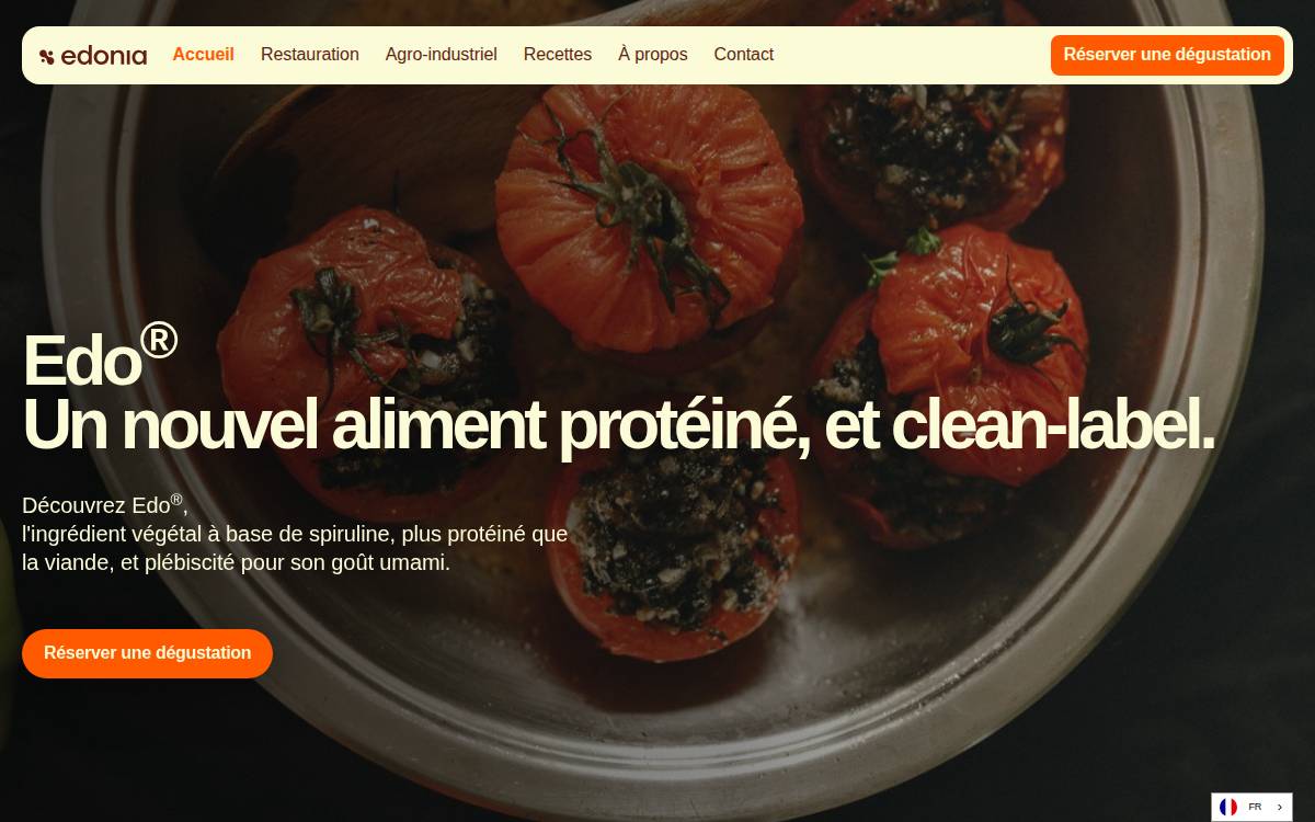 Edonia website preview