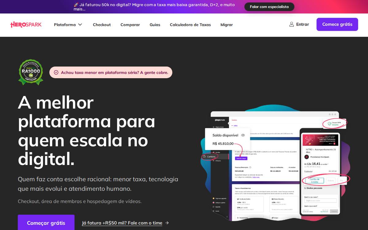 Edools website preview