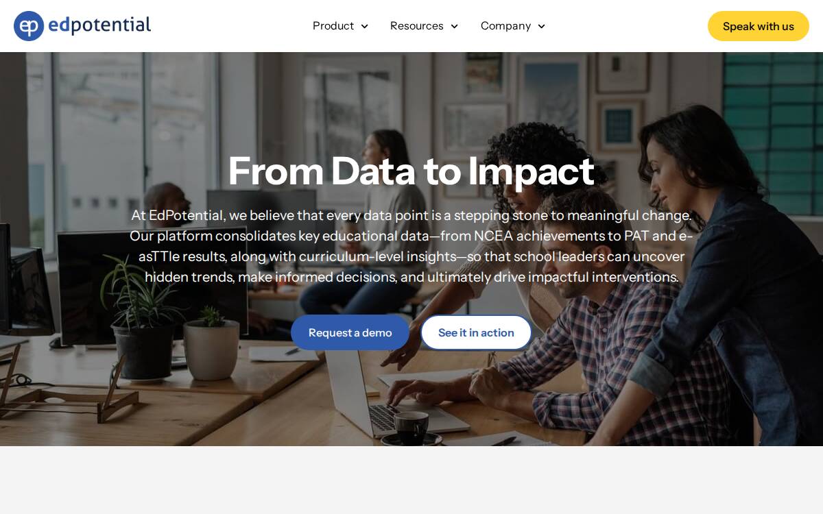 EdPotential website preview