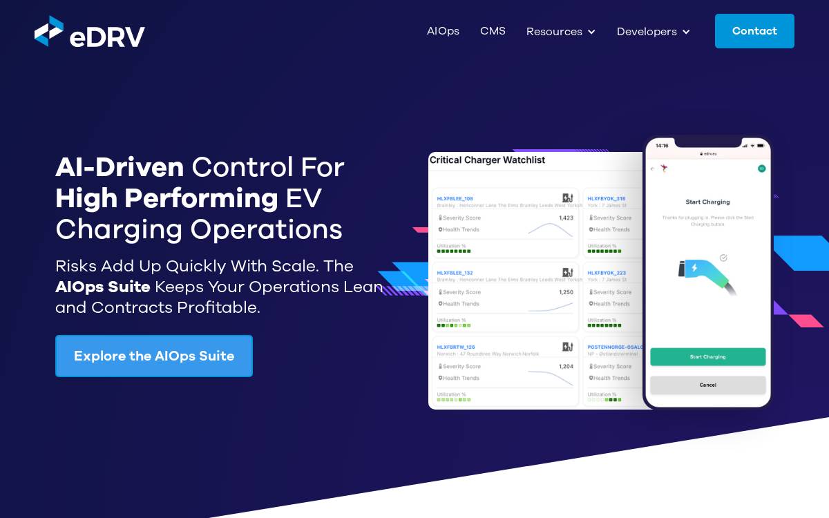eDRV website preview