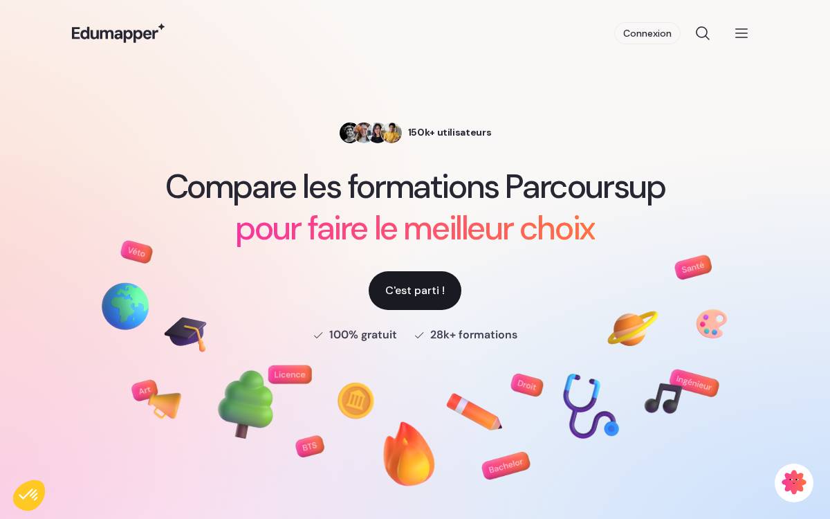 Edumapper website preview