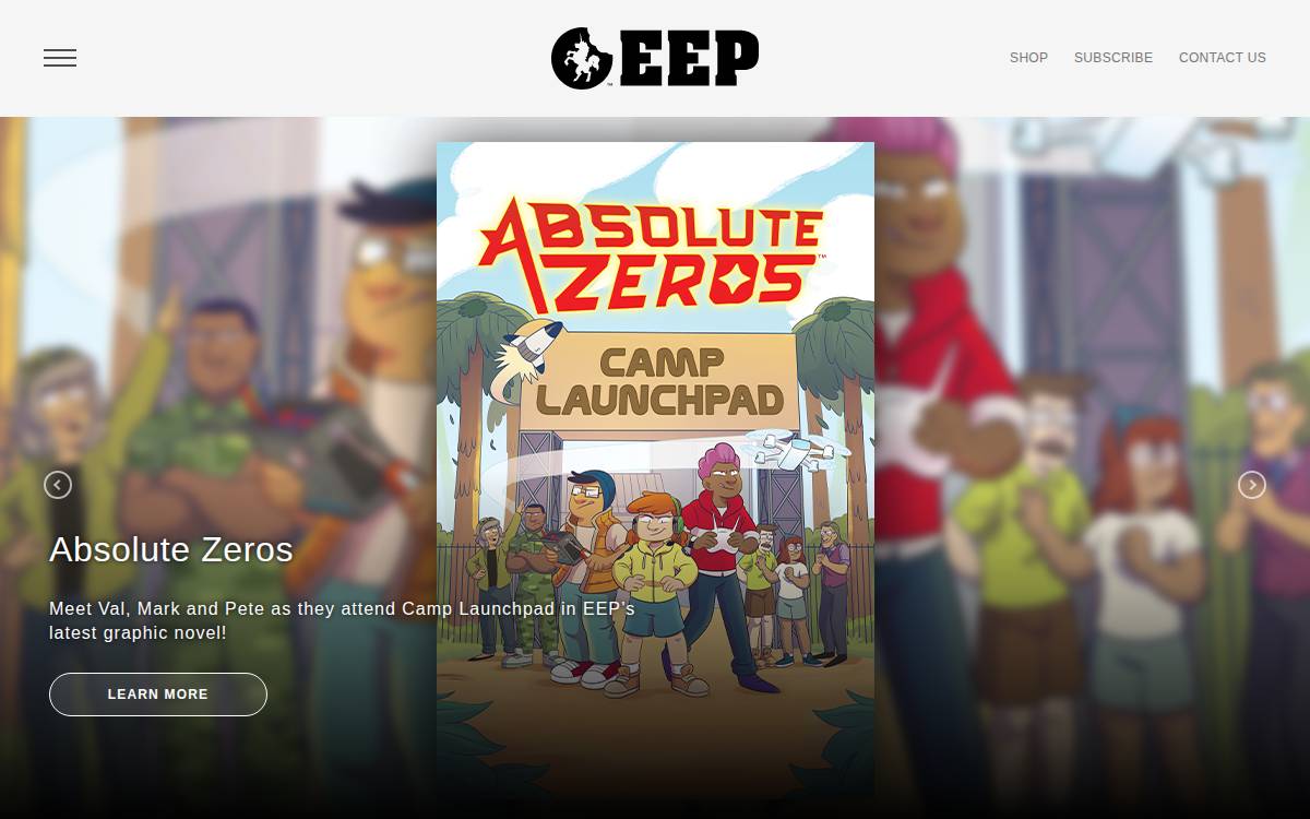 Eepuniverse website preview