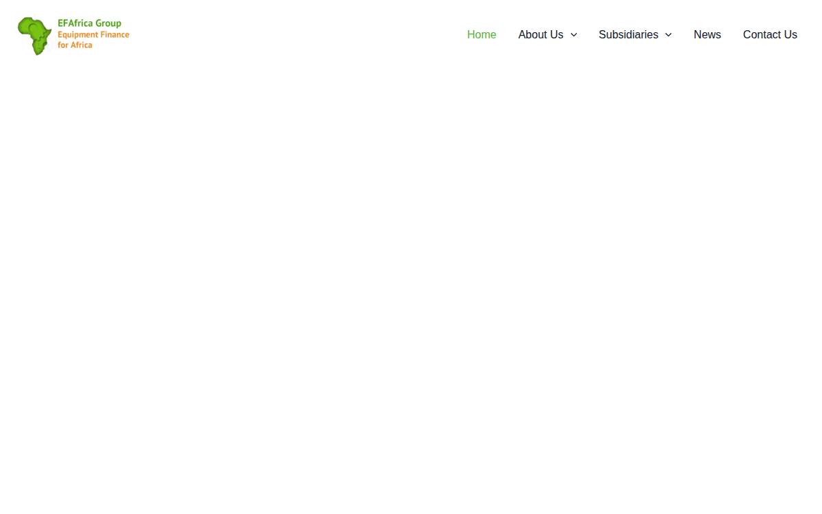 EFAfrica Group website preview