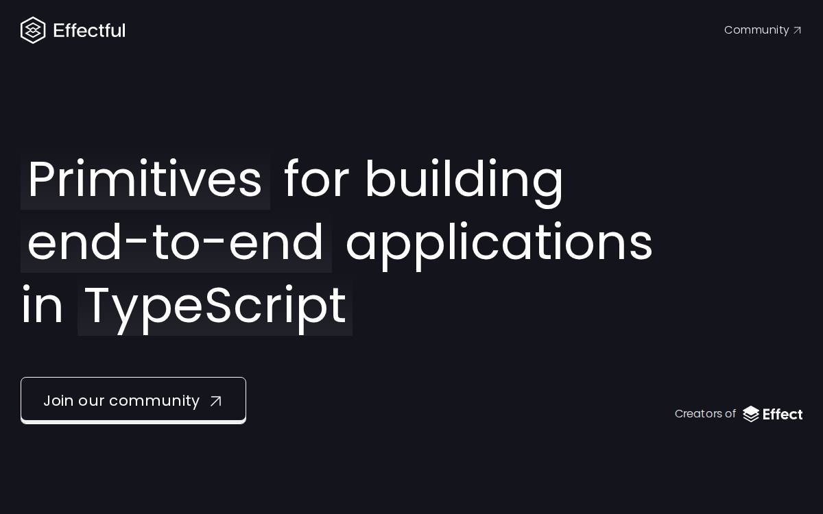 Effectful website preview
