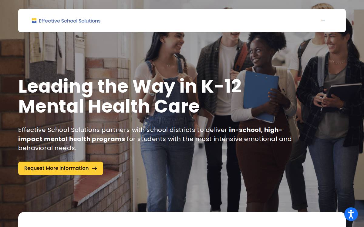 Effective School Solutions website preview