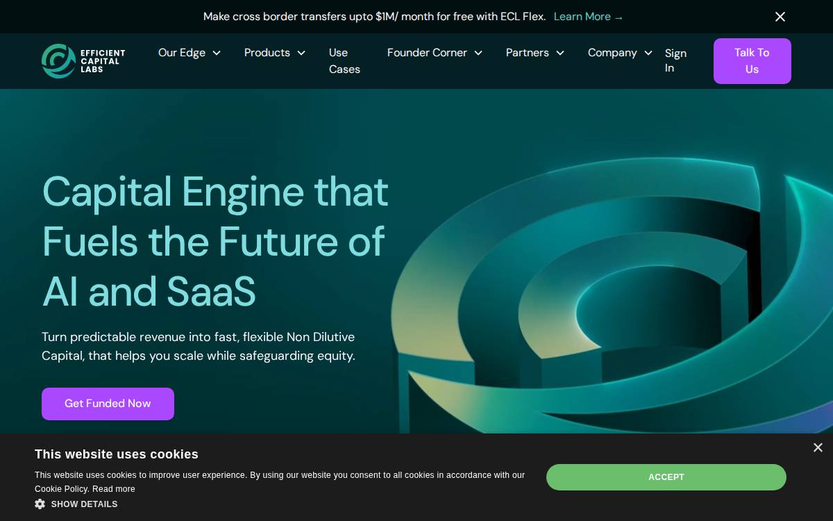 Efficient Capital Labs website preview