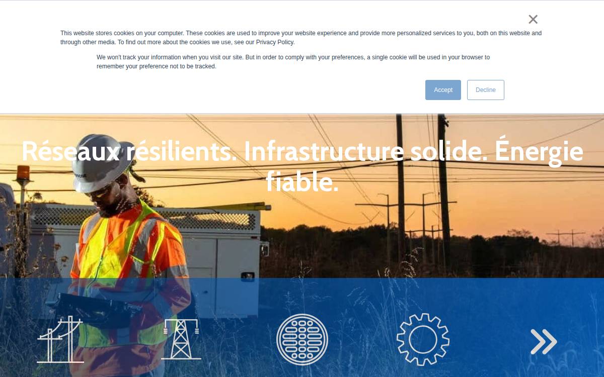 Effigis Geo-Solutions website preview