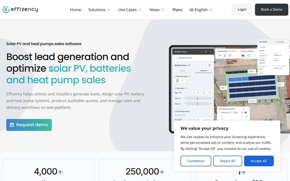 Effizency website preview