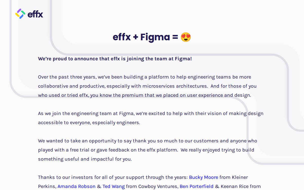 Effx website preview