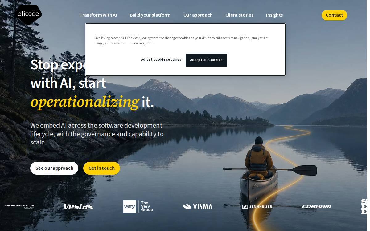 Eficode website preview