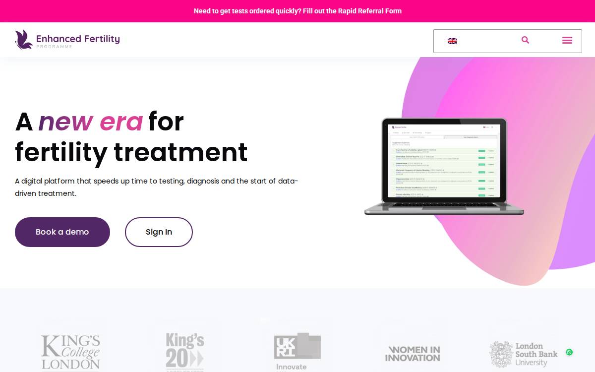 Efp website preview