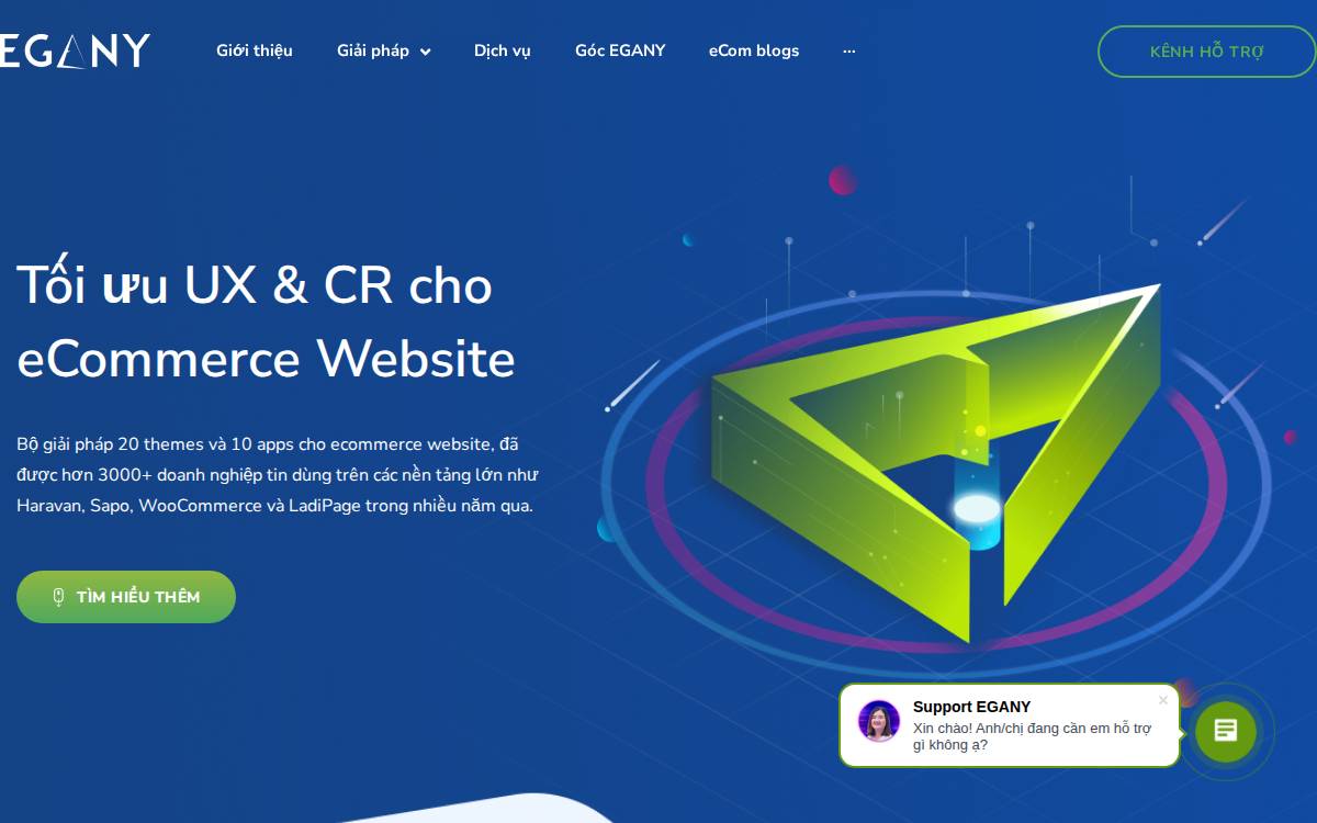 EGANY website preview