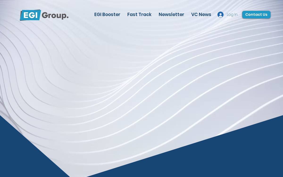 EGI website preview