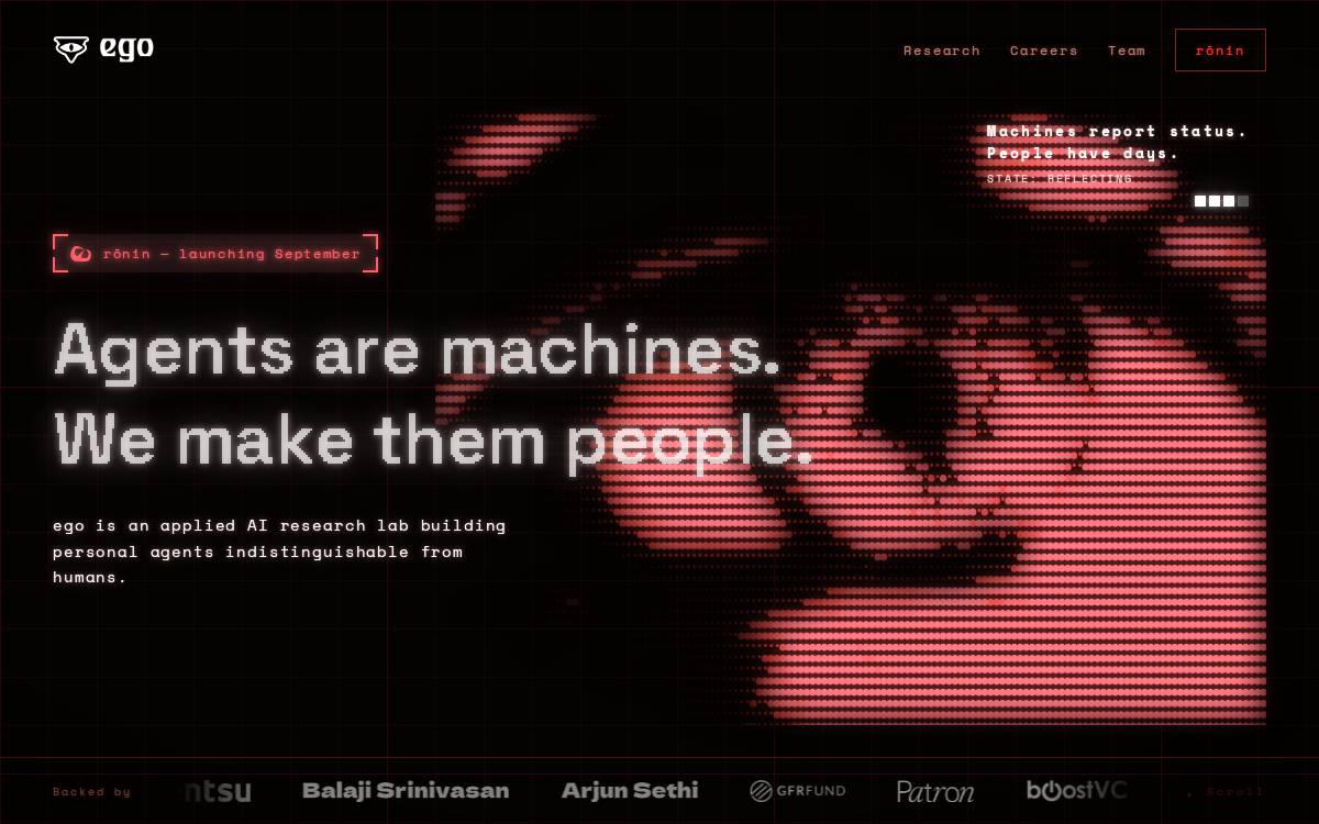 ego website preview