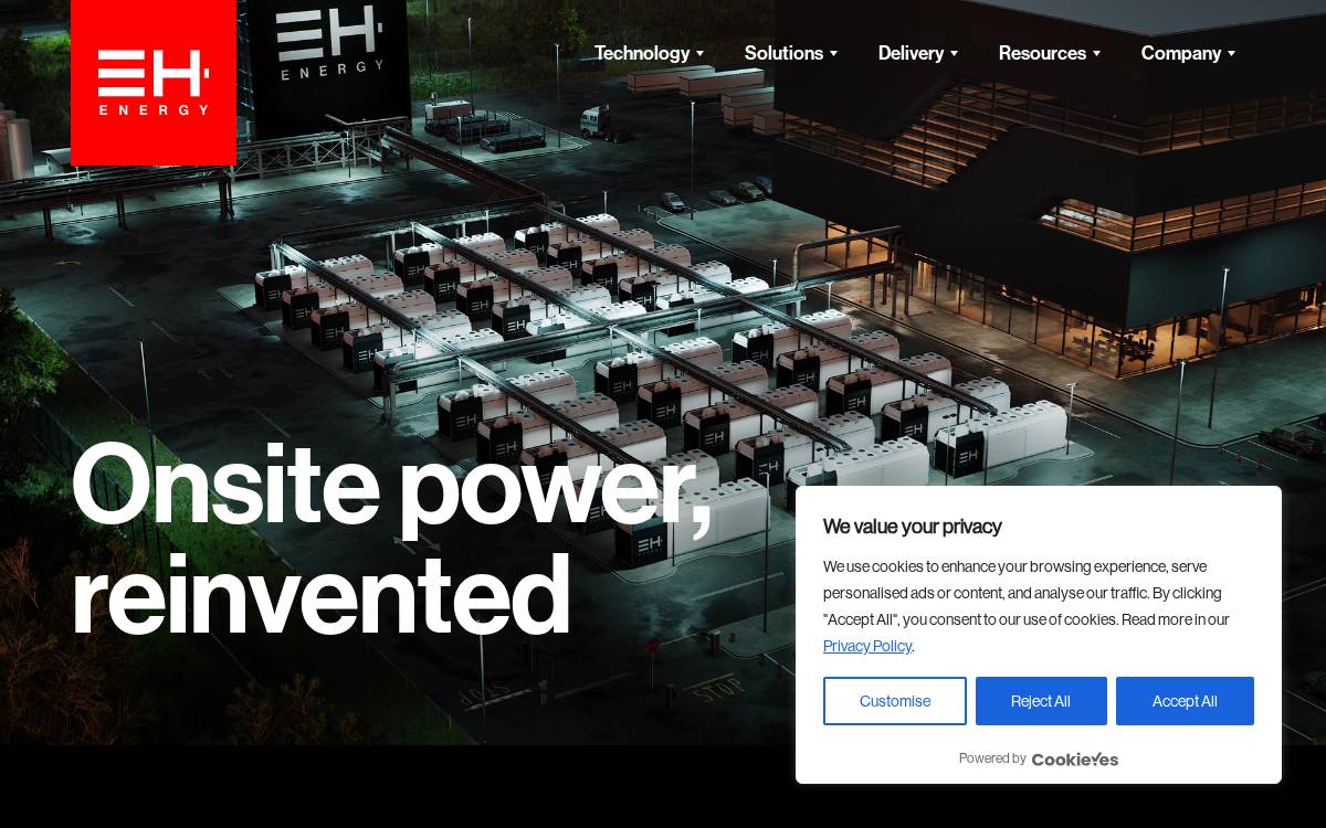 Eh website preview