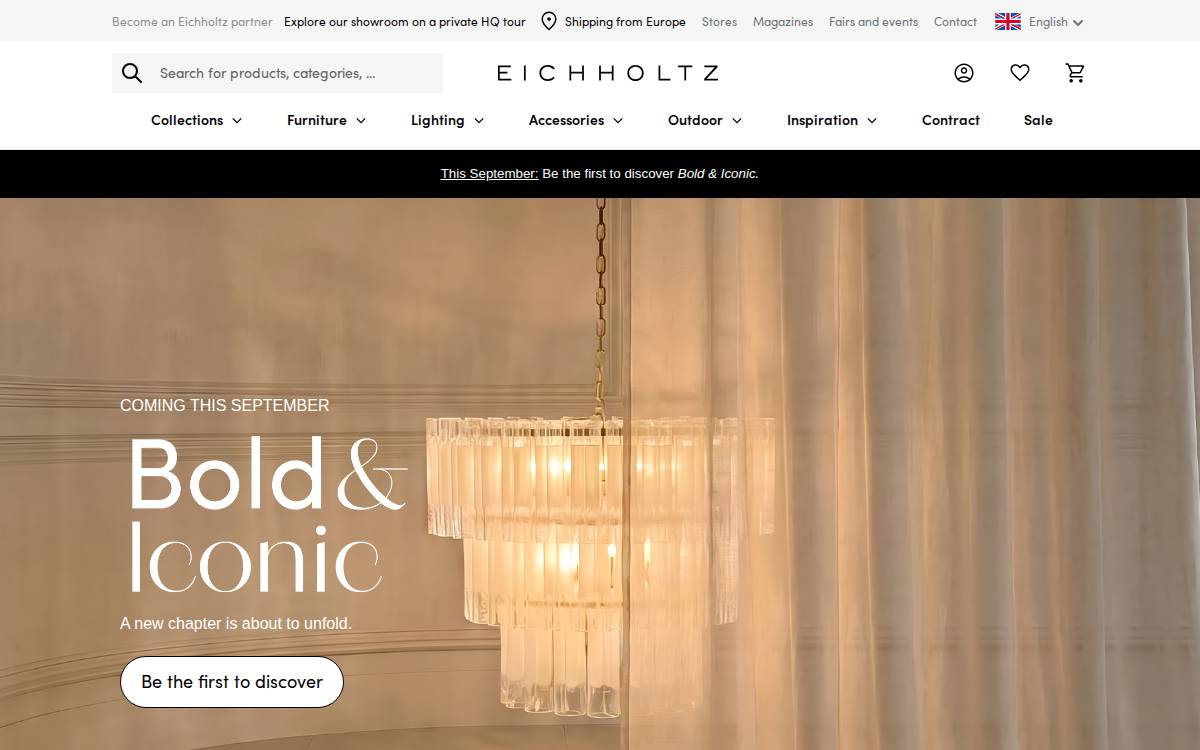 Eichholtz website preview
