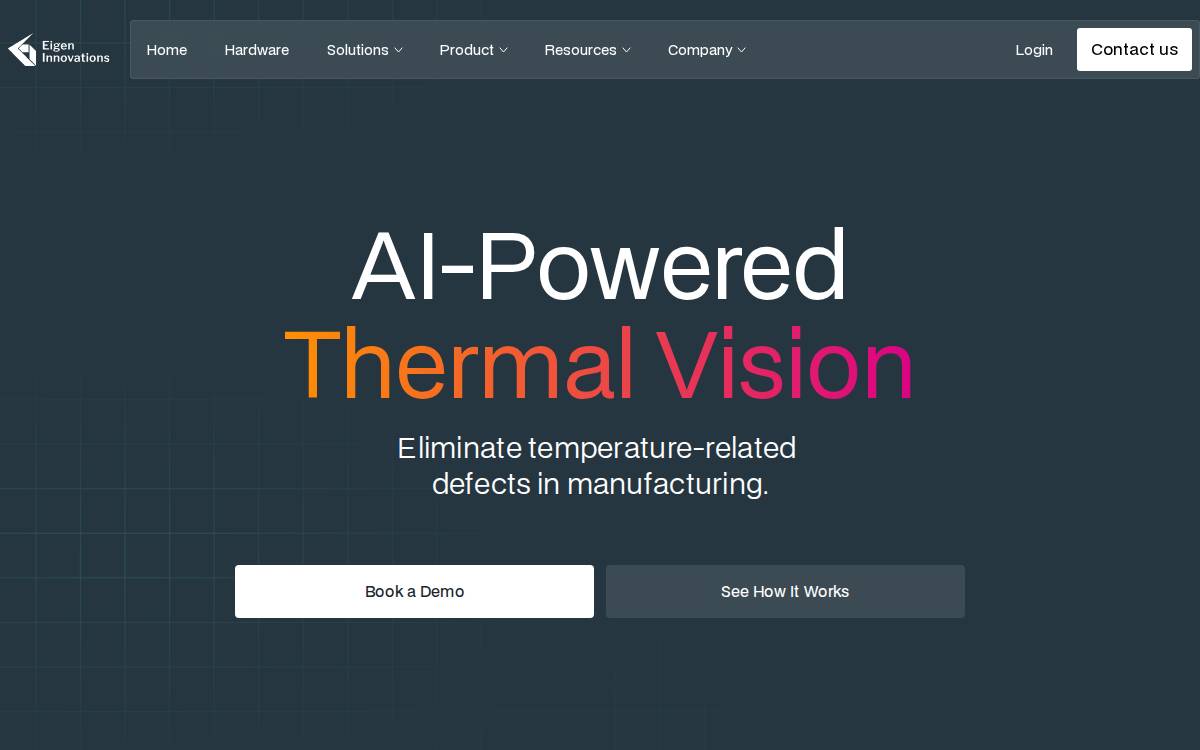 Eigen website preview