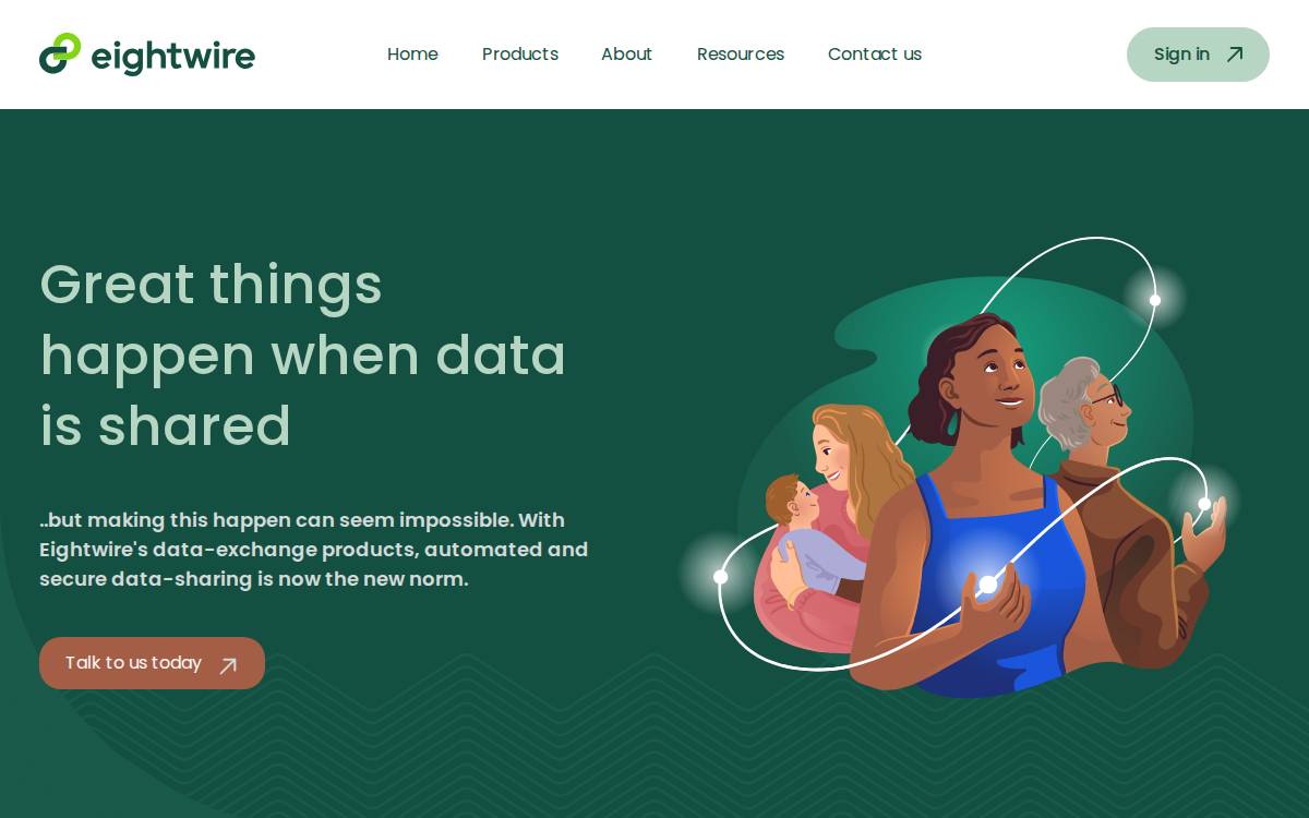 Eightwire website preview